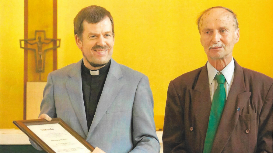 Laudatio zu Ehren von Pfarrer Dr. Gottfried Martens 2016