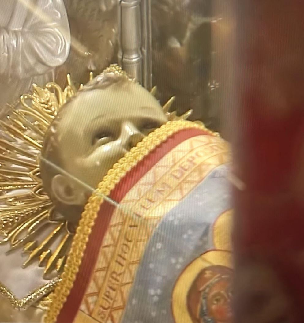 Jesuskind Das Kind in der Krippe von Bethlehem; Foto: M. Koller